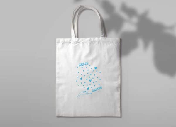 Objet personnalisé merci maître : Sac en toile merci maître