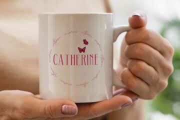 Tasse merci ATSEM + prénom