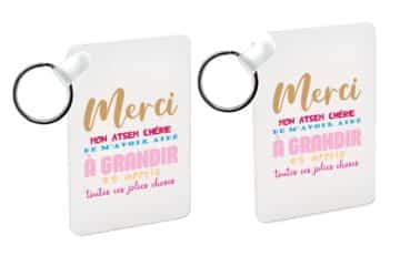 Porte clé : merci mon ATSEM chérie