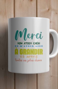 Tasse merci mon ATSEM chéri