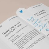 Objet personnalisable pour merci maître : Marque-page