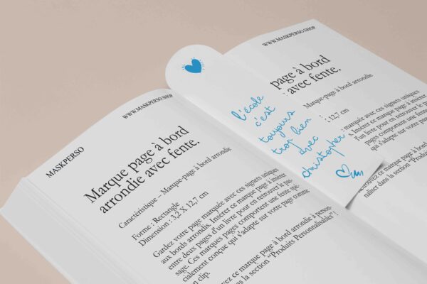 Cadeau personnalisable maître : Pack merci maître (marque-pages, porte-clés) – Image 3