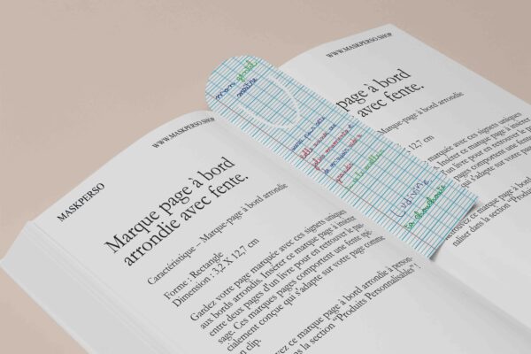 Cadeau merci pour maître : Marque page "mon gentil maître"