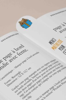 marque page personnalisable