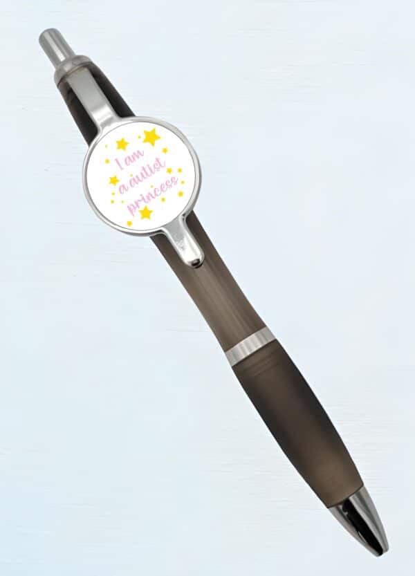 Cadeau pour personne autiste : Stylo "I am a autist princess"