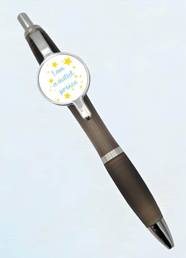 Cadeau pour autiste : Stylo "I am a autist prince"