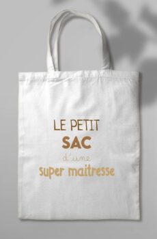 Tote bag marron
