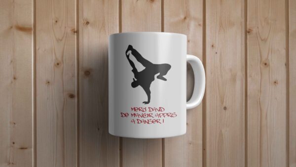 Tasse remerciement professeur de hip pop