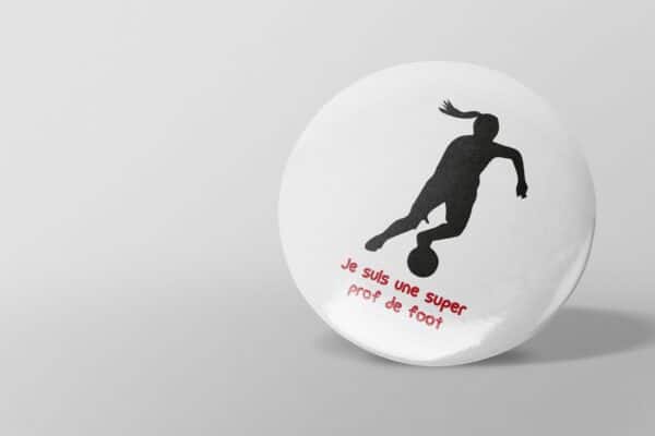 badge super prof de foot
