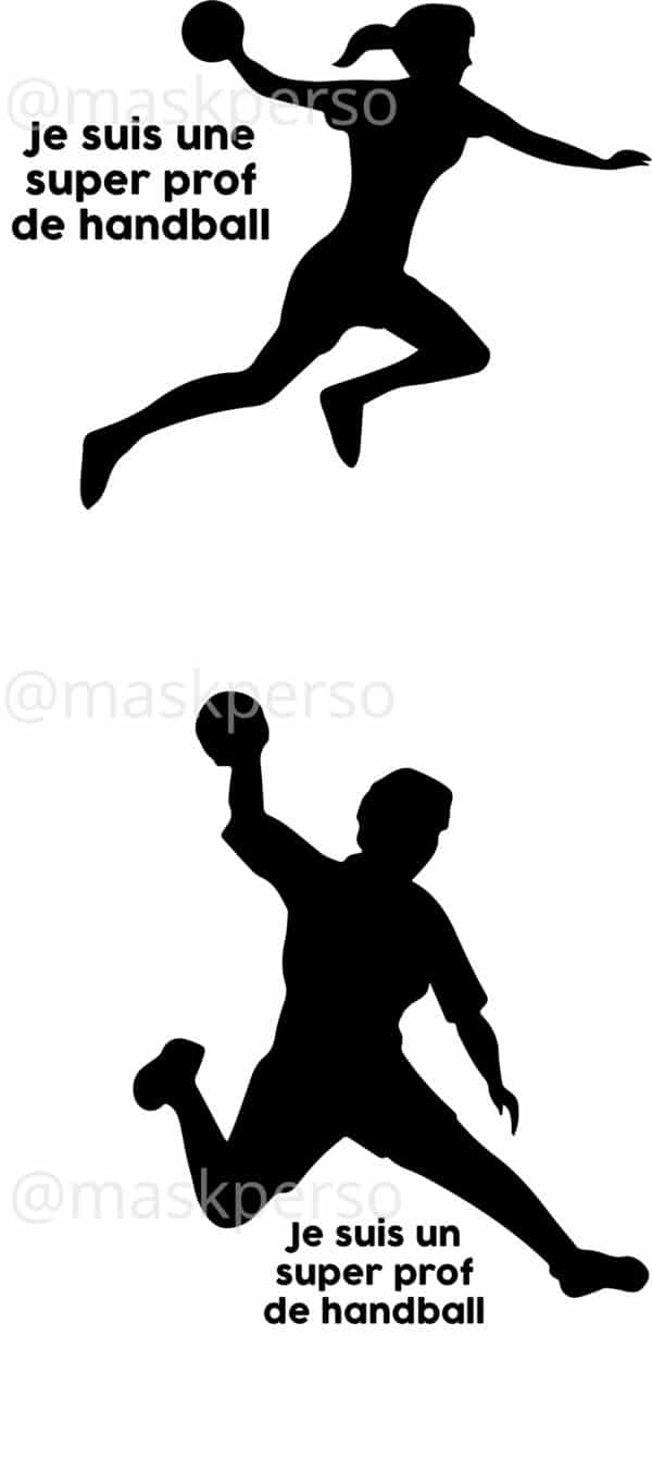 Sac en toile super prof de handball – Image 2