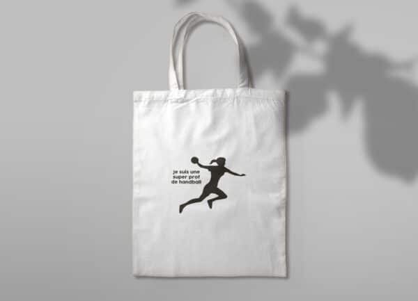 Sac en toile super prof de handball
