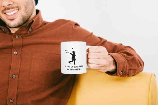 Tasse super prof de badminton