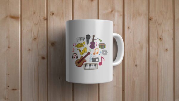 tasse instruments de musique