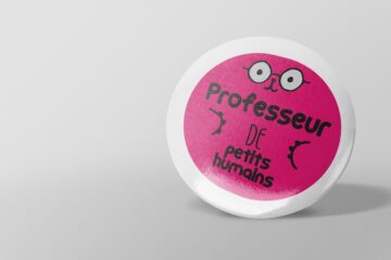 Badge professeur
