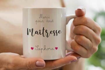 Mug merci maîtresse
