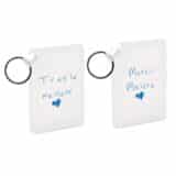 Cadeau personnalisable merci pour maître : porte clé "tu es le meilleur"