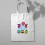 Cadeau personnalisable de merci pour maître : Sac en toile "merci maîtreeeee"