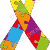 Cadeau personnalisé autiste : Stylo ruban coloré autisme – Image 2