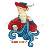 Casquette team marié roi de coeur – Image 2