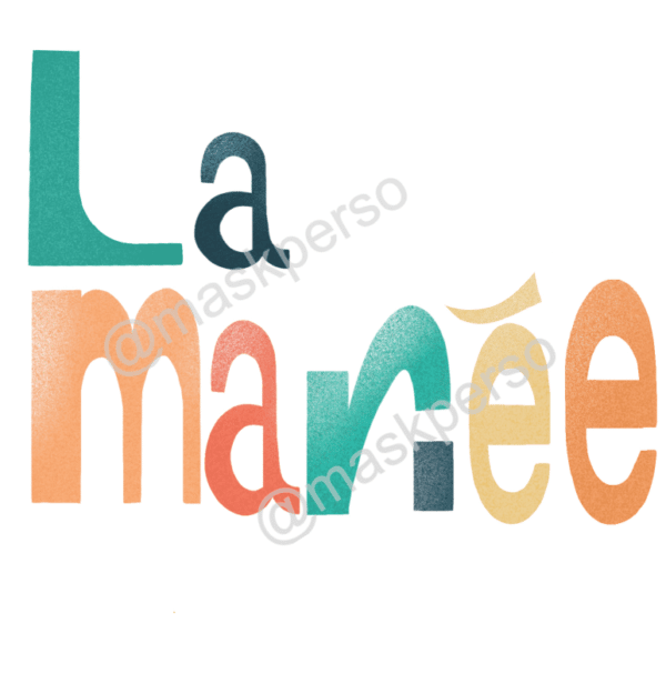 Verre à whisky la mariée - lettre en couleurs – Image 2