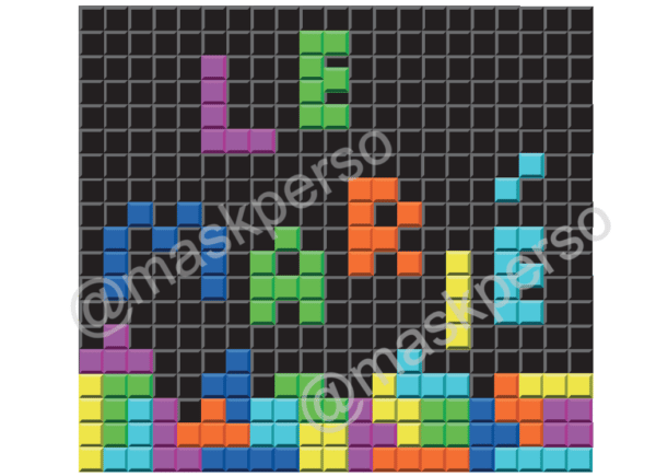 Sous-verres le marié jeu Tetris – Image 2