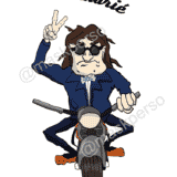 Verre à whisky humour moto- le marié – Image 2
