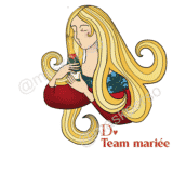 Team mariée : casquette dame de coeur – Image 2