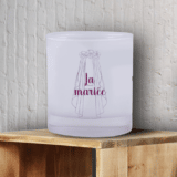 Idée cadeau evjf : verre à whisky la mariée voile – Image 2