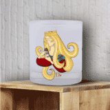 Dame de cœur : verre à whisky team mariée