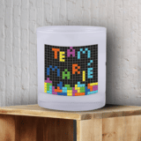 Verre à whisky team marié jeu Tetris