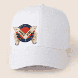 Casquette wonder woman : la mariée