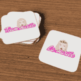 Objet barbie : sous-verres la/team mariée