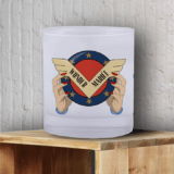Wonder woman : verre à whisky wonder mariée