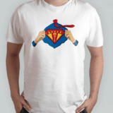 T-shirt super héro : le marié