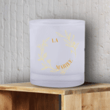 Verre à whisky la mariée- couronne de fleurs – Image 4