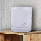 Verre à whisky la mariée- couronne de fleurs – Image 2