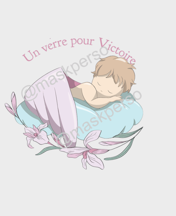 Cadre personnalisé bar a gobelets ange – Image 3