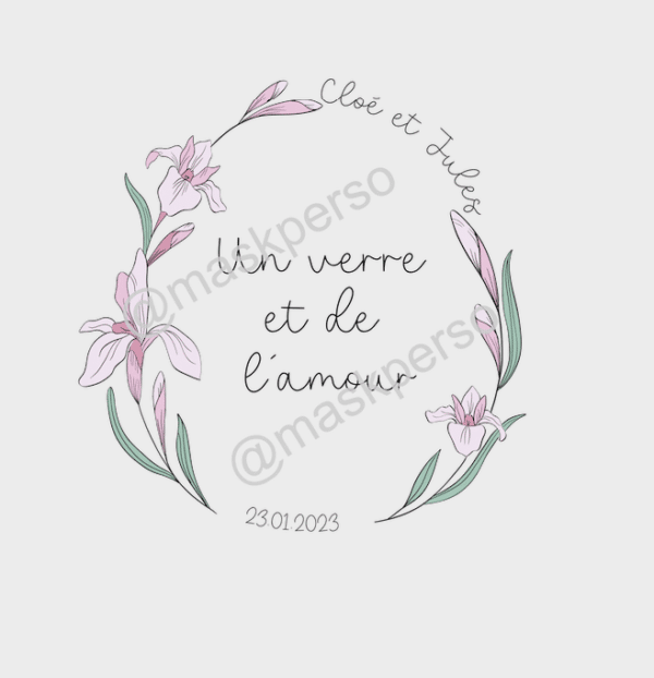 Cadre personnalisé bar a gobelets princesse – Image 3