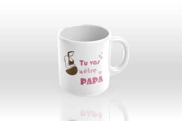 Mug personnalisé naissance tu vas être papa – Image 4