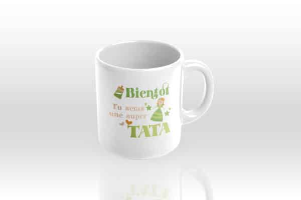 Mug personnalisé naissance tata – Image 3