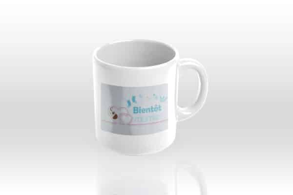 Mug personnalisé naissance mamie