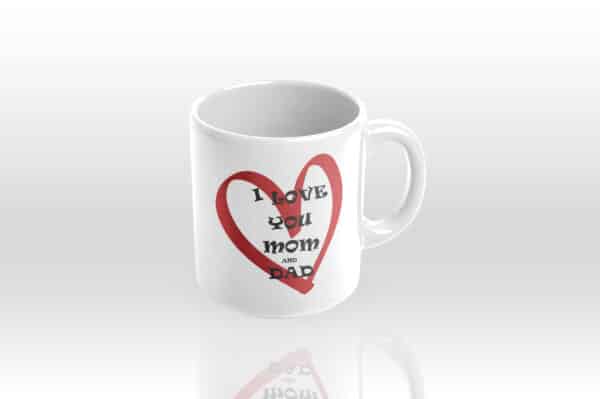 Mug personnalisé naissance mum and dad – Image 2