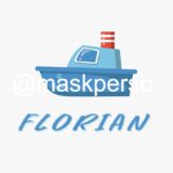 Cape de bain personnalisée bleue bateau – Image 2