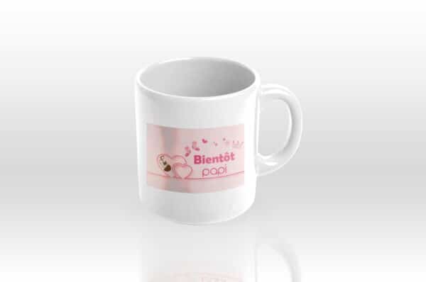 Mug personnalisé naissance papi