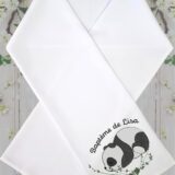 étole personnalisée panda