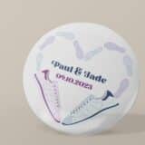 Badge personnalisé Mariage basket – Image 2