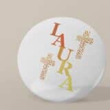 Badge personnalisé Baptême croix – Image 3