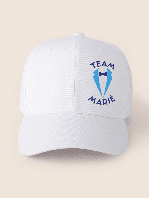 Casquette team marié costume – Image 2