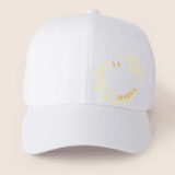 Casquette fleur : la mariée – Image 2