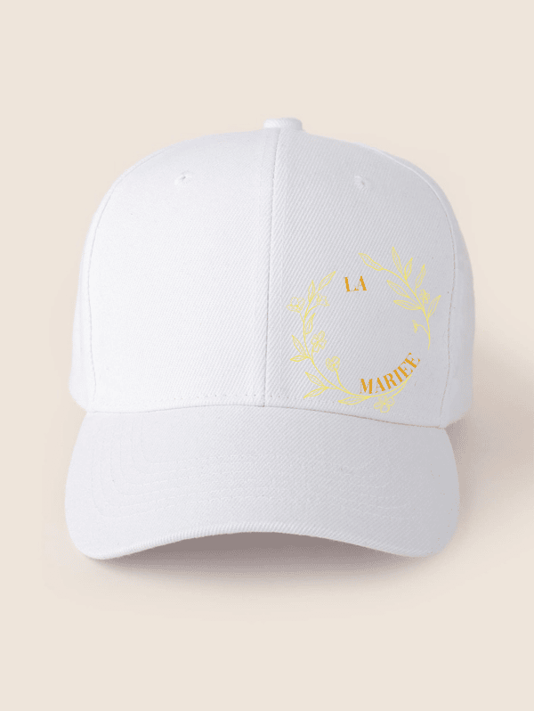 Casquette la mariée- couronne de fleurs – Image 2